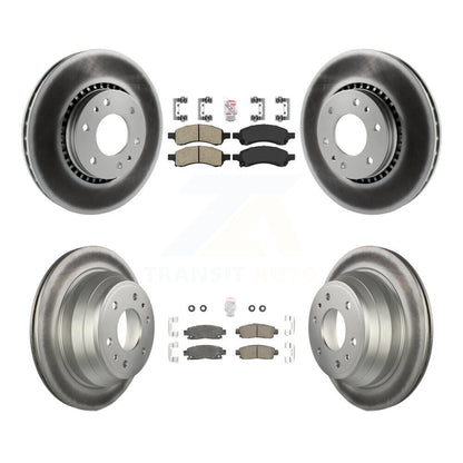Kit de rotors de frein à revêtement en céramique avant et arrière, pour Chevrolet Trailblazer GMC Envo