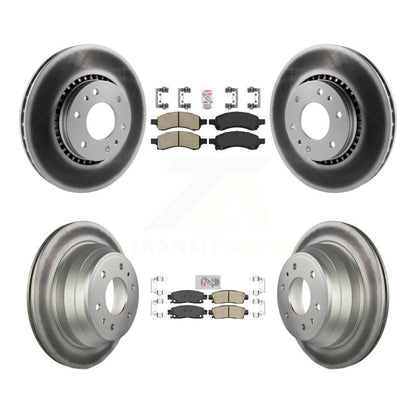 Kit de rotors de frein à revêtement en céramique avant et arrière, pour Chevrolet Trailblazer GMC Envo
