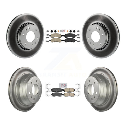 Kit de rotors de frein à revêtement en céramique avant et arrière, pour Chevrolet Trailblazer GMC Envo