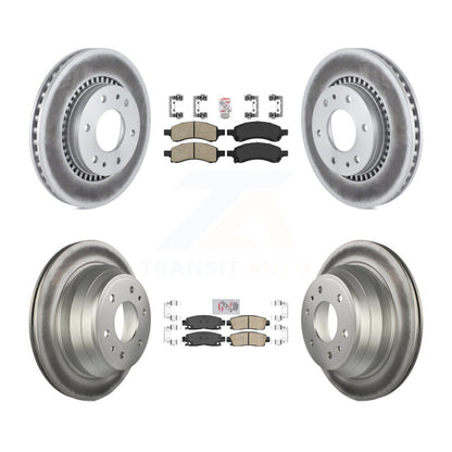 Kit de rotors de frein à revêtement en céramique avant et arrière, pour Chevrolet Trailblazer GMC Envo