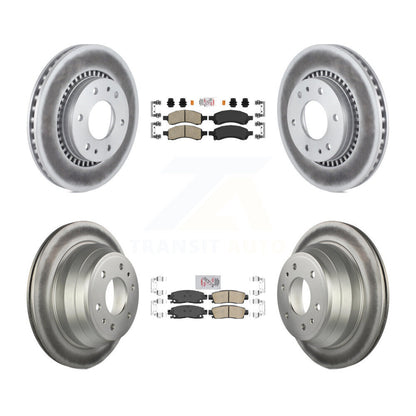 Kit de rotors de frein à revêtement en céramique avant et arrière, pour Chevrolet Trailblazer GMC Envo