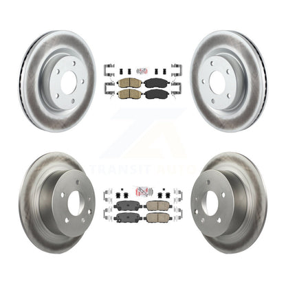Kit de rotors de frein à disque avant et arrière en céramique, pour Nissan Altim 2007 – 2009