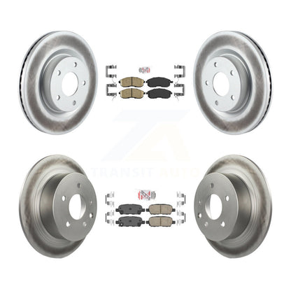 Kit de rotors de frein à disque avant et arrière en céramique, pour Nissan Altim 2007 – 2009