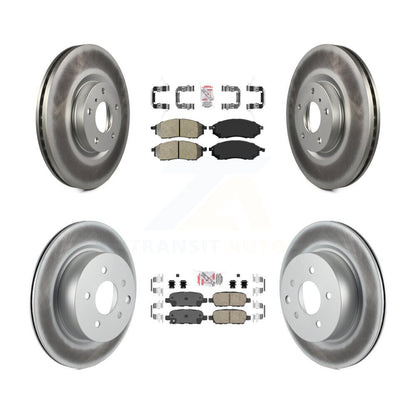Kit de rotors de frein à revêtement en céramique, semi-métallique, avant et arrière, pour INFINITI EX35 M3