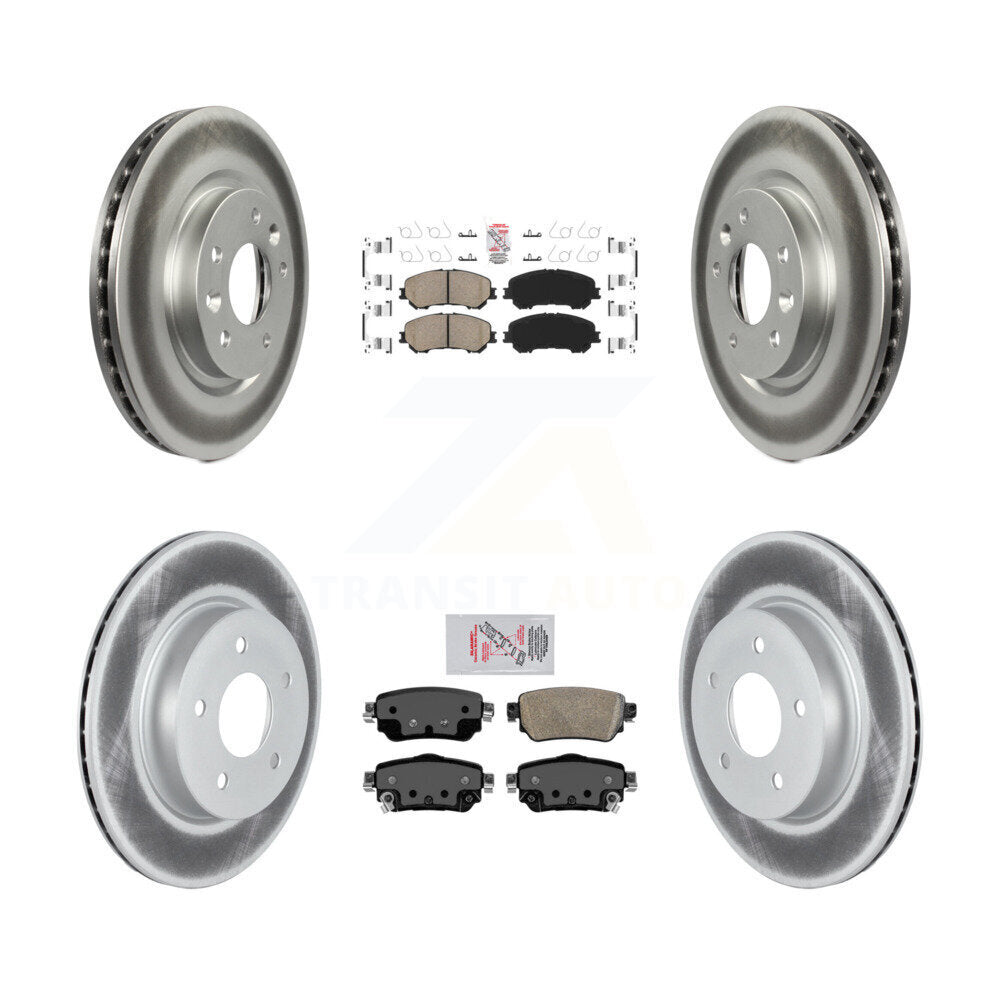 Kit de rotors de frein à disque en céramique, revêtement avant et arrière, pour Nissan Rogue Sport Qashqa