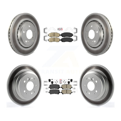 Kit de rotors de frein à disque avec revêtement en céramique, avant et arrière, pour Honda Passpor 2019 – 2024