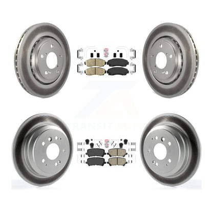 Kit de rotors de frein à disque avec revêtement en céramique, avant et arrière, pour Honda Passpor 2019 – 2024