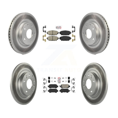 Kit de rotors de frein à disque recouverts de tampons en céramique avant et arrière, pour Mazda CX-3 AW 2016 – 2018
