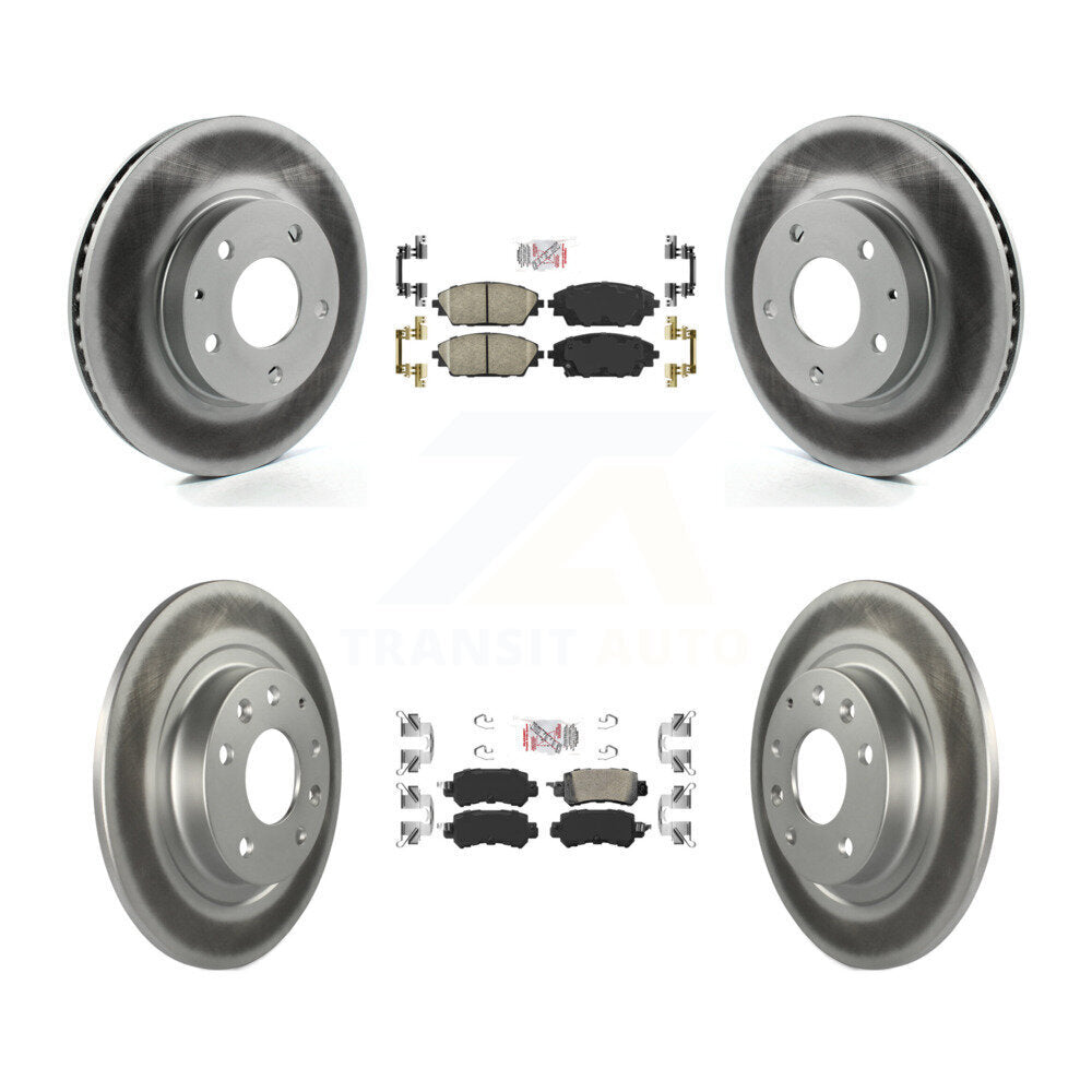 Kit de rotors de frein à disque recouverts de tampons en céramique avant et arrière, pour Mazda CX-3 FW 2016 – 2018