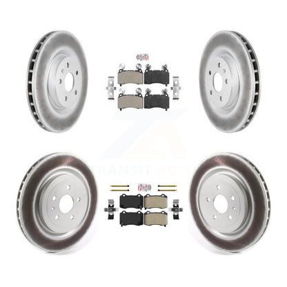 Kit de rotors de frein à revêtement semi-métallique avant et arrière pour Chevrolet Camaro S 10-15