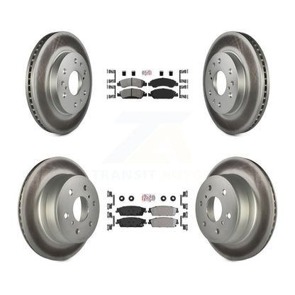 Kit de rotors de frein à revêtement semi-métallique avant et arrière, pour Chevrolet GMC Sierra 150
