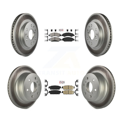 Kit de Rotor de frein à revêtement en céramique, semi-métallique avant et arrière, pour Chevrolet Cadilla