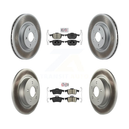 Kit de rotors de frein à revêtement en céramique, semi-métallique avant et arrière, pour Volvo S40 C30 V5
