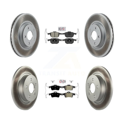 Kit de Rotor de frein à disque, revêtement de protection semi-métallique avant et arrière, pour Volvo S40 C30 V50 C7