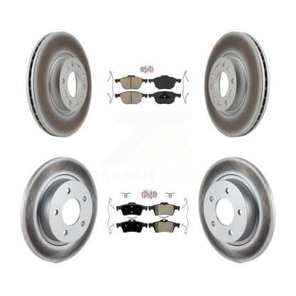 Kit de Rotor de frein à disque, revêtement de protection semi-métallique avant et arrière en céramique pour Mazda 3 Spor