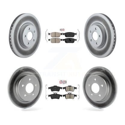 Kit de rotors de frein à disque avant et arrière en céramique, pour Ford Focus S 2013 – 2018