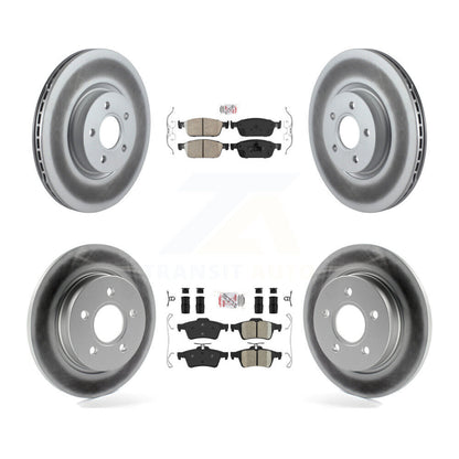 Kit de rotors de frein à disque avant et arrière en céramique, pour Ford Focus S 2013 – 2018