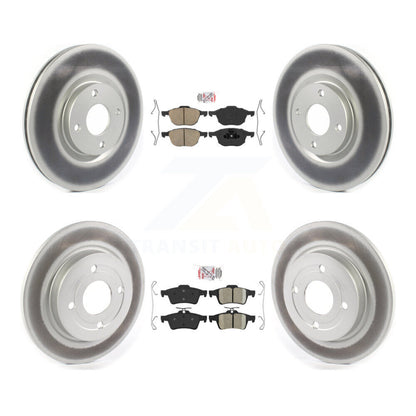 Kit de Rotor de frein à disque, revêtement de coussinets en céramique avant et arrière, pour Ford EcoSport AW 2018 – 2022