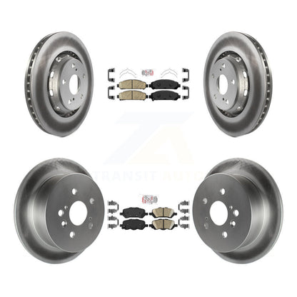 Kit de rotors de frein à disque avant et arrière en céramique, pour Toyota Venz 2009 – 2016