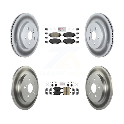 Kit de rotors de frein à disque en céramique avant et arrière, pour Toyota Corolla Prius Prim