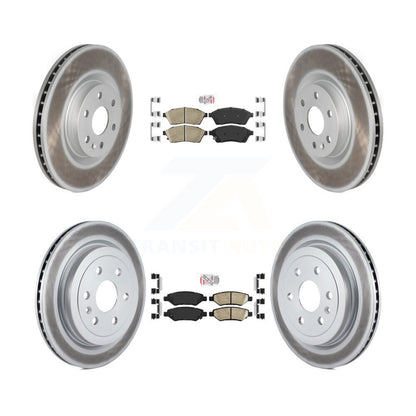 Kit de rotors de frein à disque avant et arrière en céramique, pour Cadillac SRX Saab 9-4