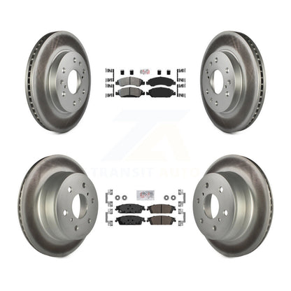 Kit de rotors de frein à revêtement semi-métallique avant et arrière, pour GMC Sierra 1500 Chevrole