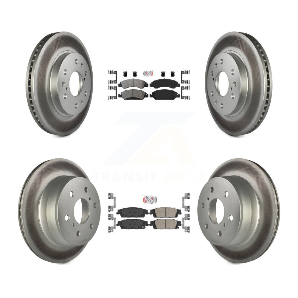 Kit de Rotor de frein à revêtement en céramique, semi-métallique avant et arrière, pour GMC Sierra 1500 X