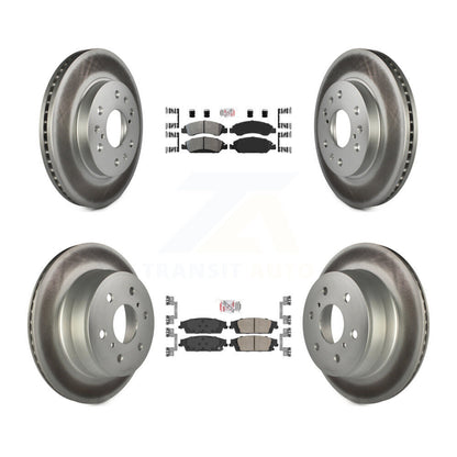 Kit de Rotor de frein à revêtement en céramique, semi-métallique avant et arrière, pour GMC Sierra 1500 X