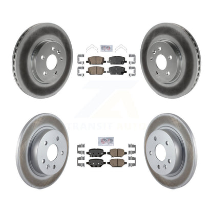 Kit de Rotor de frein à disque, revêtement de coussinets en céramique avant et arrière, pour Buick Encore Chevrolet Tra