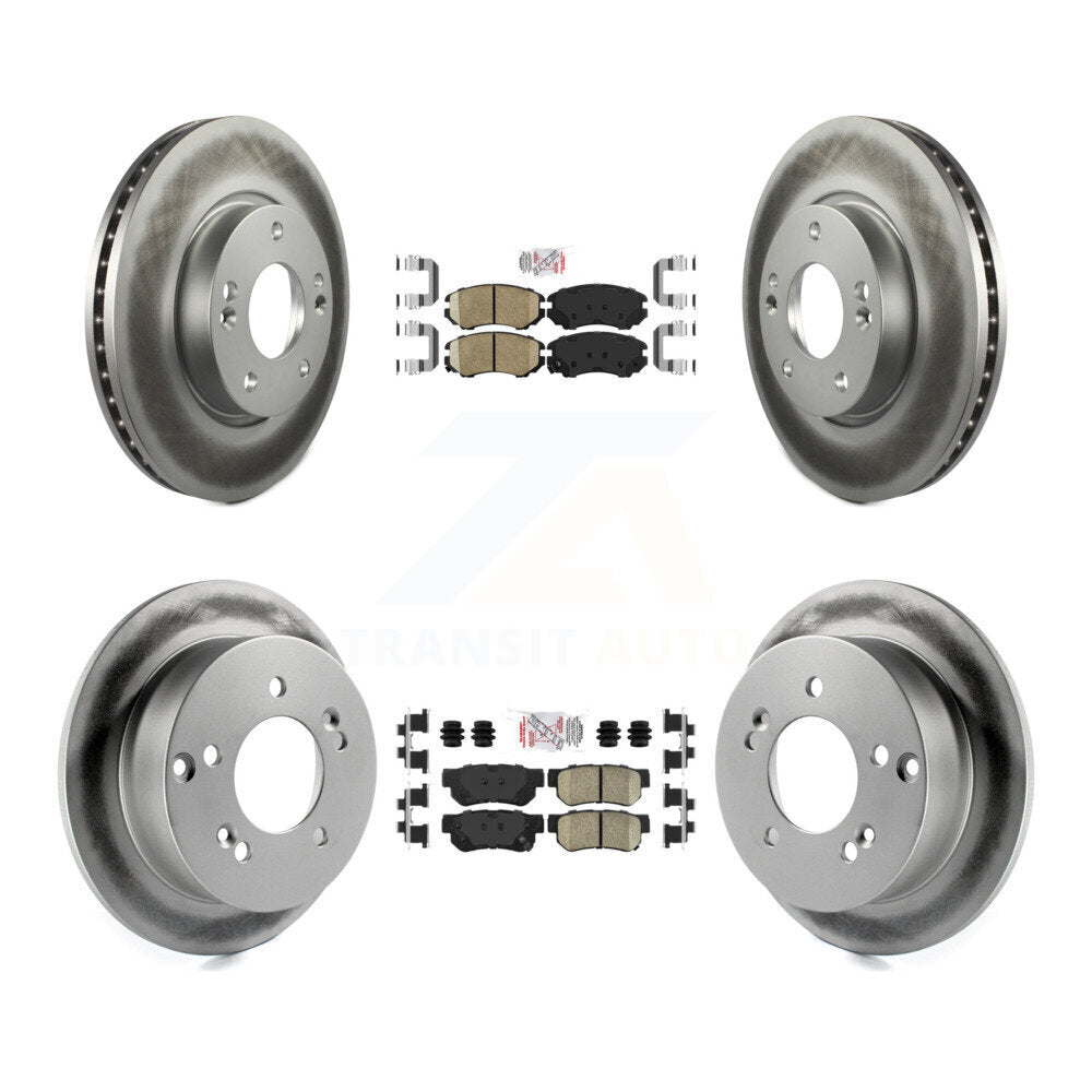 Kit de Rotor de frein à disque, revêtement de coussinets en céramique avant et arrière, pour Hyundai Tucson Kia Sportag