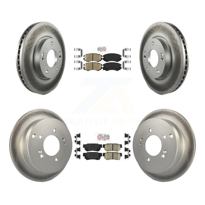 Kit de Rotor de frein à disque, revêtement de coussinets en céramique avant et arrière, pour Hyundai Tucson Kia Sportag