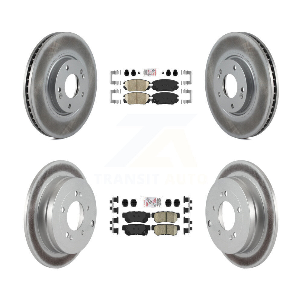Kit de rotors de frein à disque avant et arrière en céramique, pour Hyundai Azer 2006 – 2009