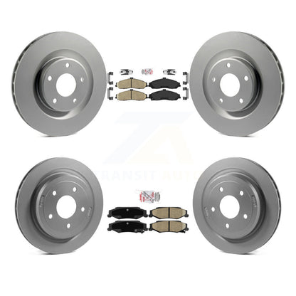 Kit de rotors de frein à revêtement en céramique, pour Chevrolet Corvette Cadillac XL, avant et arrière