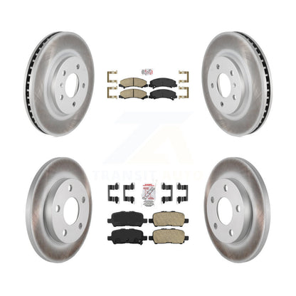 Kit de rotors de frein à disque recouverts de tampons en céramique avant et arrière, pour Chevrolet Impala Limite