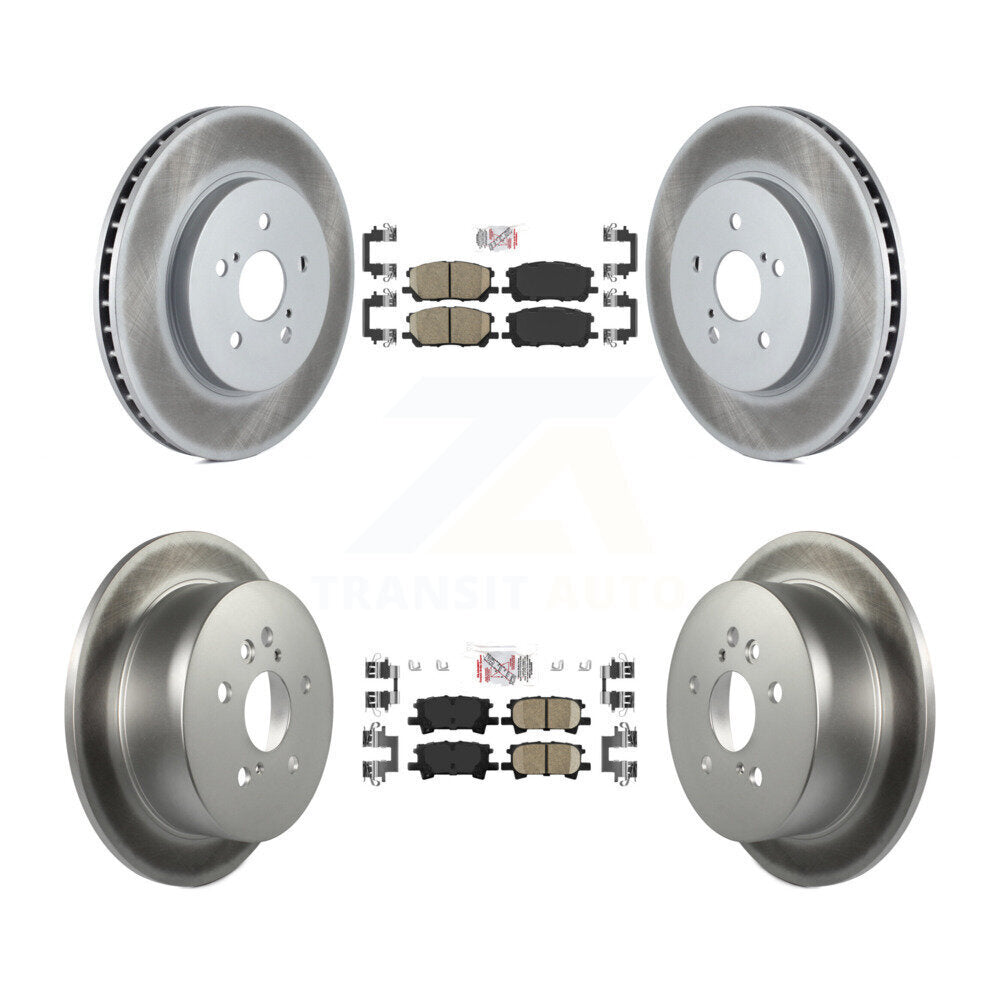 Kit de rotors de frein en céramique avant et arrière, pour Lexus RX350 RX330 Toyota RX400