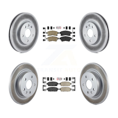 Kit de rotors de frein enduits de plaquettes en céramique avant et arrière, pour Chevrolet Cruze Sonic Limite