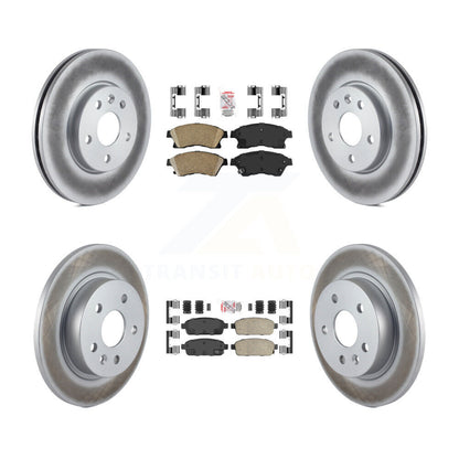 Kit de rotors de frein enduits de plaquettes en céramique avant et arrière, pour Chevrolet Cruze Sonic Limite
