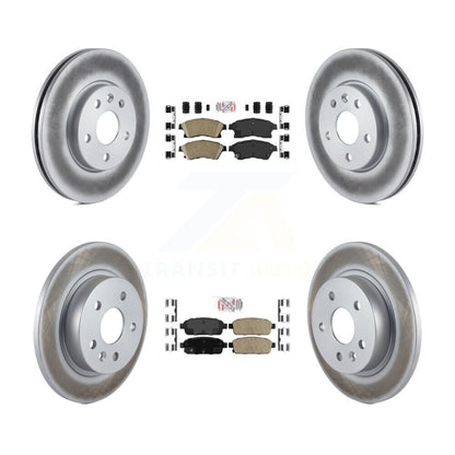 Kit de rotors de frein enduits de plaquettes en céramique avant et arrière, pour Chevrolet Cruze Sonic Limite