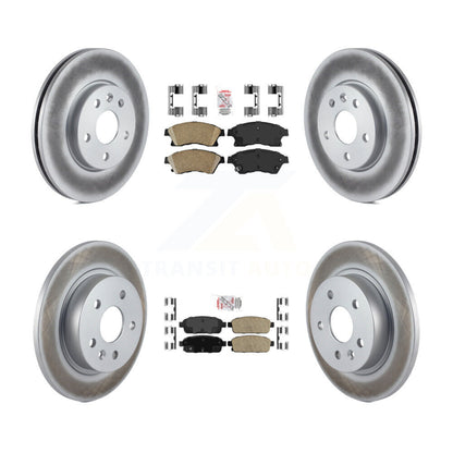 Kit de rotors de frein enduits de plaquettes en céramique avant et arrière, pour Chevrolet Cruze Sonic Limite