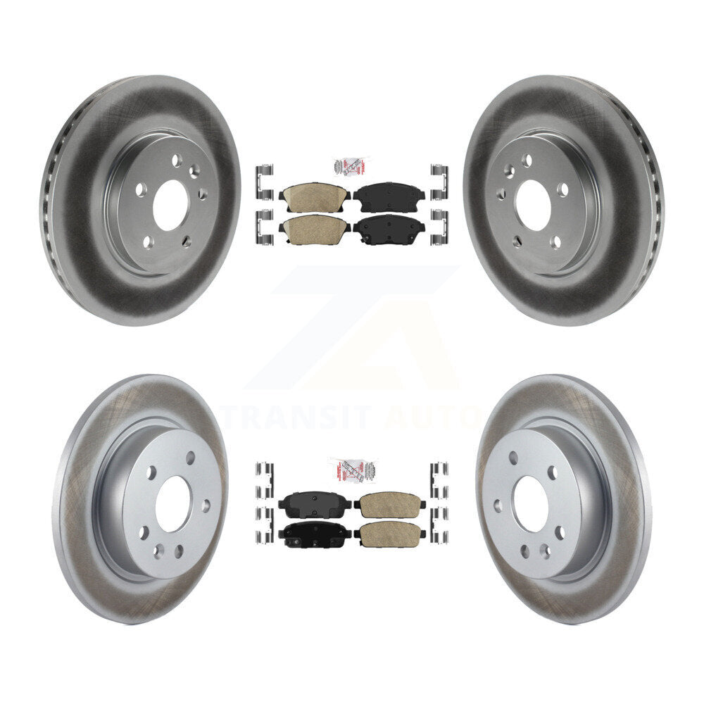 Kit de Rotor de frein à disque, revêtement de coussinets en céramique avant et arrière, pour Chevrolet Trax Buick Encor