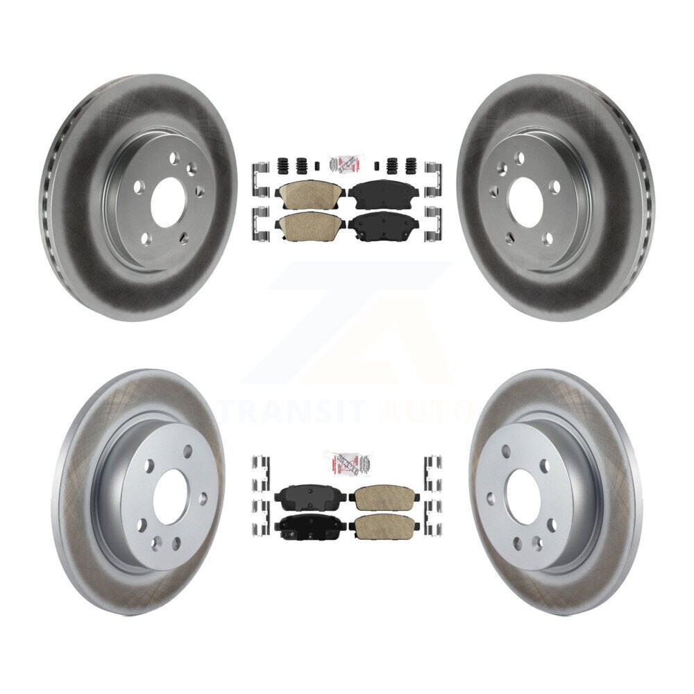 Kit de Rotor de frein à disque, revêtement de coussinets en céramique avant et arrière, pour Chevrolet Trax Buick Encor