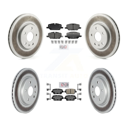 Kit de Rotor de frein à disque, revêtement de coussinets en céramique avant et arrière, pour Buick Envision Cadillac XT