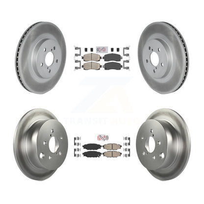 Kit de rotors de frein à disque recouverts de tampons en céramique avant et arrière, pour Subaru Crosstrek Imprez