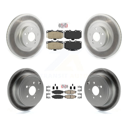 Kit de rotors de frein à disque avant et arrière en céramique, pour Subaru Impreza WR 2008