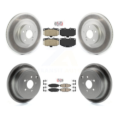 Kit de rotors de frein à disque avant et arrière en céramique, pour Subaru Impreza WR 2008