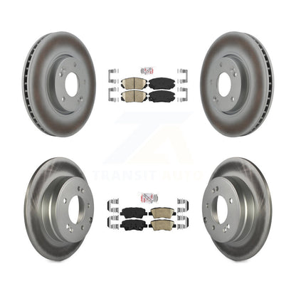 Kit de plaquettes en céramique avant et arrière et disques de frein à disque revêtus, pour Hyundai Sonata 3.3