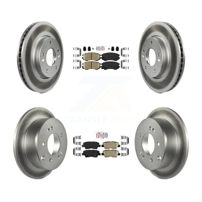 Kit de rotors de frein à disque avant et arrière en céramique, pour Kia Soul 2010 2.0 – 2011