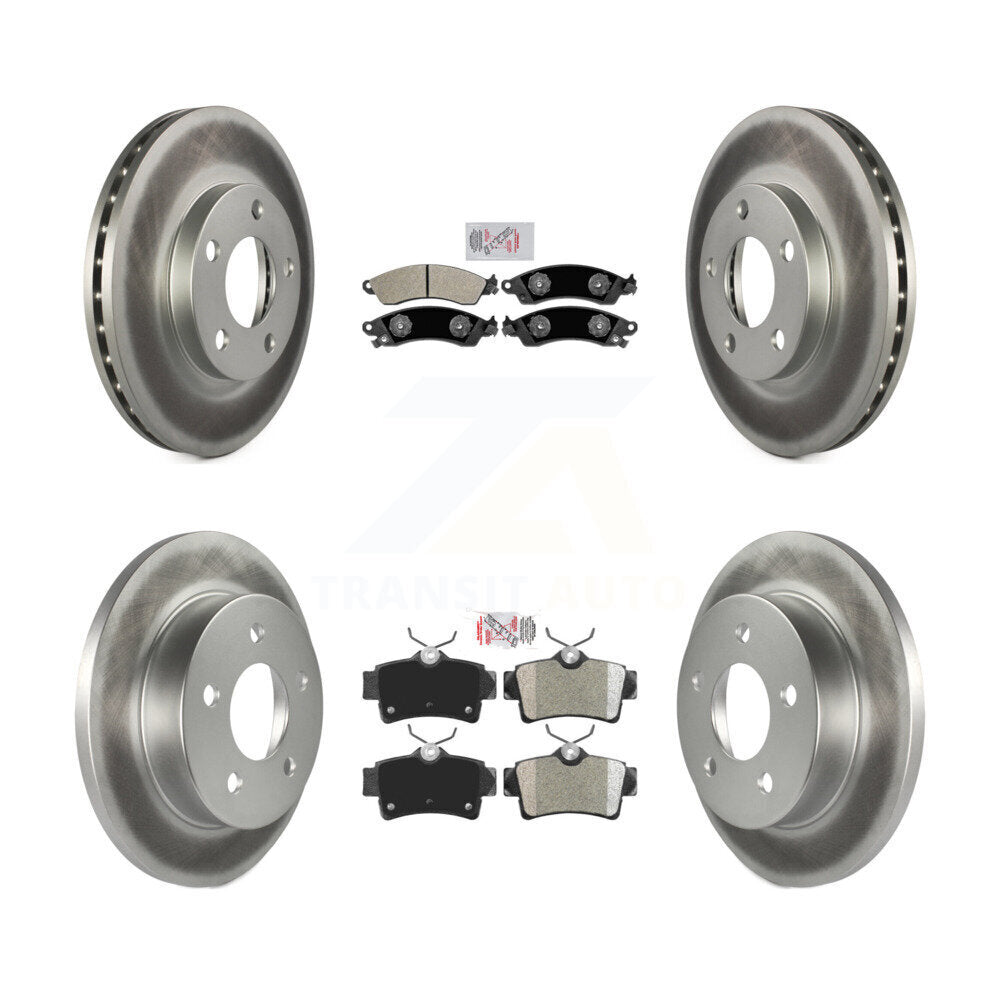 Kit de Rotor de frein à revêtement de plaquettes semi-métalliques avant et arrière, pour Ford Mustang gauche ou droit