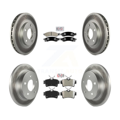 Kit de Rotor de frein à revêtement de plaquettes semi-métalliques avant et arrière, pour Ford Mustang gauche ou droit