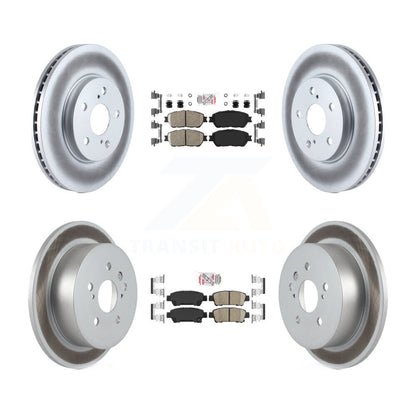 Kit de rotors de frein à disque avant et arrière en céramique, pour Toyota Sienn 2004 – 2010